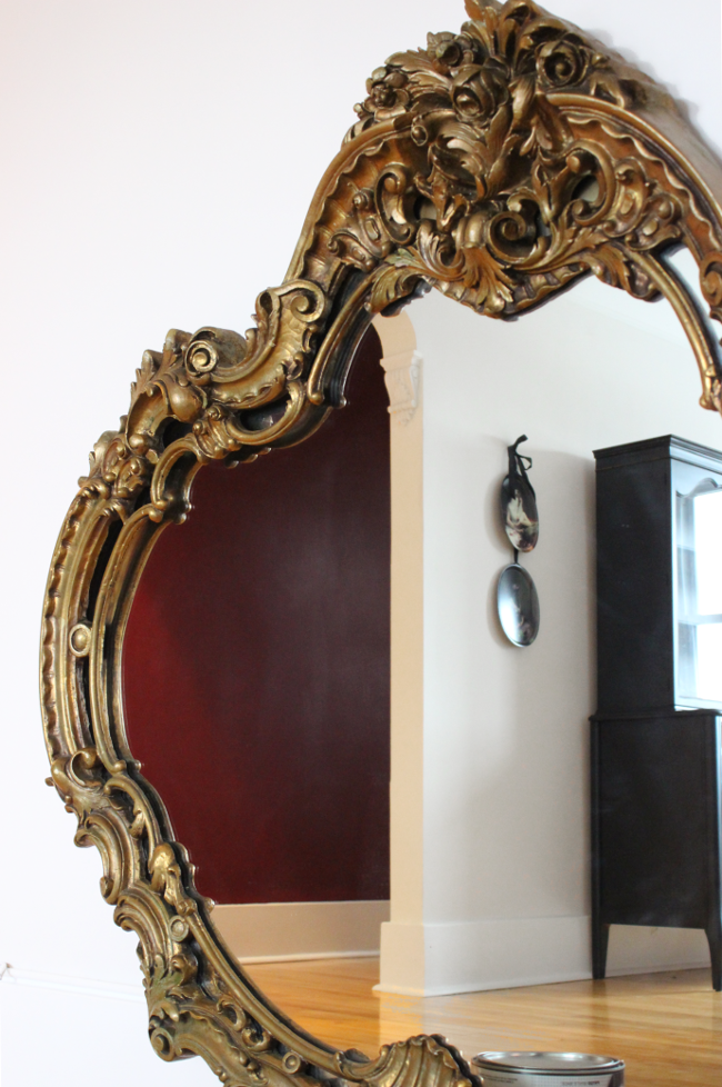 Secondhand Victorian style* mirror