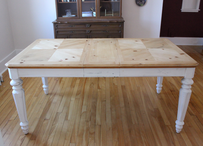 Updating (and childproofing) our secondhand dining table with faux marble contact  paper – The Interior DIYer