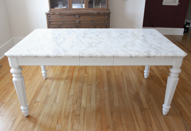 Second hand deals marble dining table