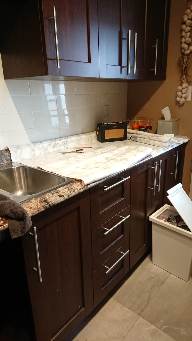 How to Install Contact Paper Countertop