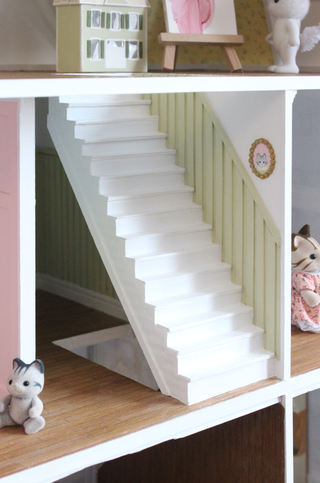 Dolls house on sale stairs plans