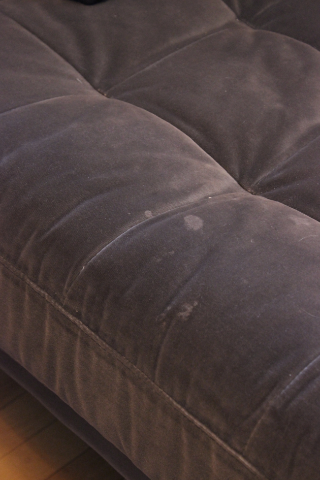 How To Remove A Stain From Velvet Sofa